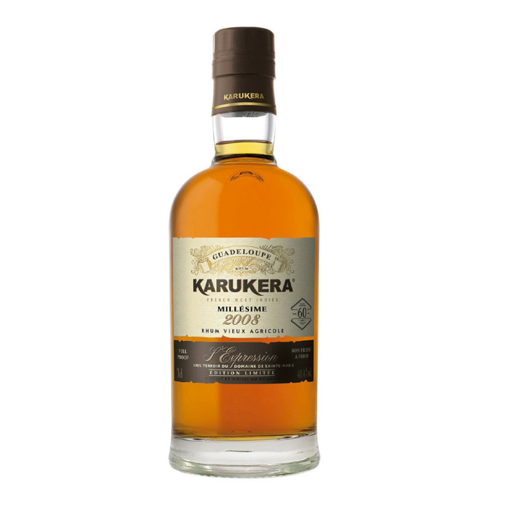 Rum Agricole 2008 L’Expression 60 ANS LMDW – Karukera
