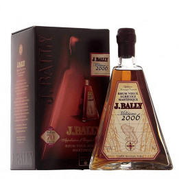 Rhum Vieux Agricole Millesimé 2006 “Pyramid” – J. Bally