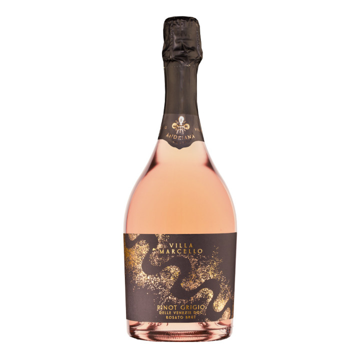 Spum. Pinot Grigio delle Venezie DOC Rosato Brut Andriana – Villa Marc
