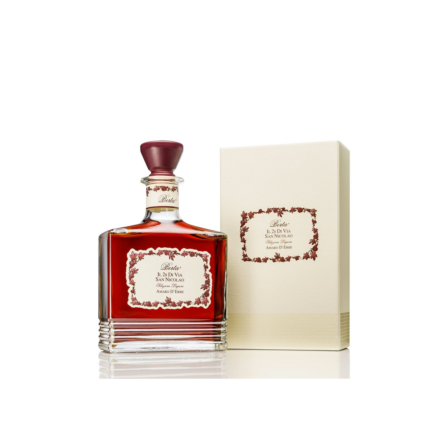 Amaro d’Erbe Il 28 Di Via San Nicolao – Distillerie Berta (Astucciato)